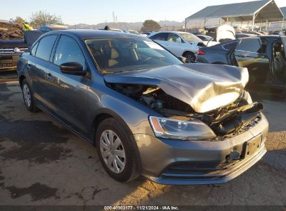 Lot #3035093981 2016 VOLKSWAGEN JETTA 1.4T S