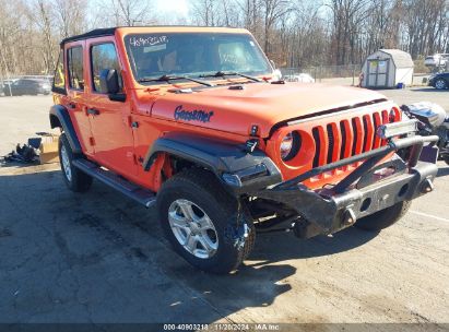 Lot #3050079440 2019 JEEP WRANGLER UNLIMITED SPORT S 4X4