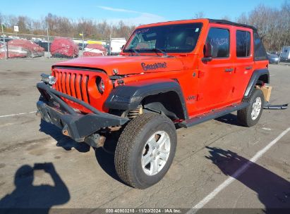 Lot #3050079440 2019 JEEP WRANGLER UNLIMITED SPORT S 4X4