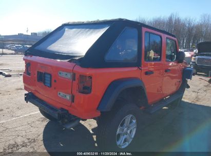 Lot #3050079440 2019 JEEP WRANGLER UNLIMITED SPORT S 4X4