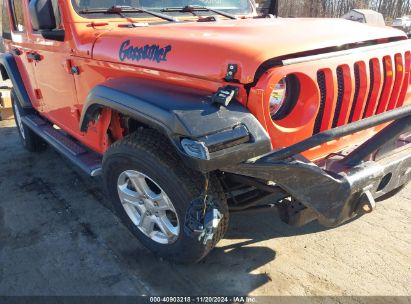 Lot #3050079440 2019 JEEP WRANGLER UNLIMITED SPORT S 4X4