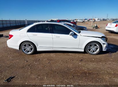 Lot #3022924866 2014 MERCEDES-BENZ C 250 LUXURY/SPORT