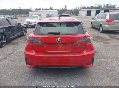 Lot #3065101705 2015 LEXUS CT 200H