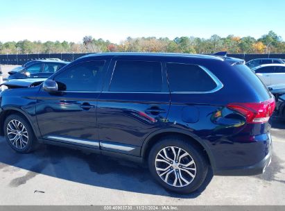 Lot #3021946912 2017 MITSUBISHI OUTLANDER SE/SEL