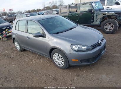 Lot #2992833969 2013 VOLKSWAGEN GOLF 2.5L 4-DOOR