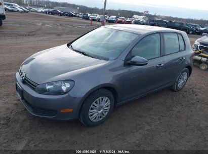 Lot #2992833969 2013 VOLKSWAGEN GOLF 2.5L 4-DOOR