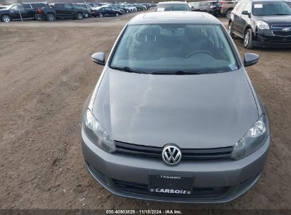 Lot #2992833969 2013 VOLKSWAGEN GOLF 2.5L 4-DOOR