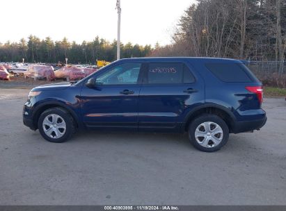 Lot #2995279054 2013 FORD UTILITY POLICE INTERCEPTOR