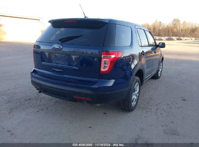 Lot #2995279054 2013 FORD UTILITY POLICE INTERCEPTOR