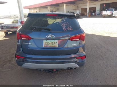 Lot #3053066597 2018 HYUNDAI SANTA FE SPORT 2.4L