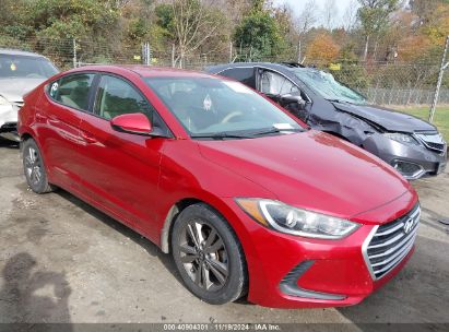 Lot #3035070887 2018 HYUNDAI ELANTRA SEL