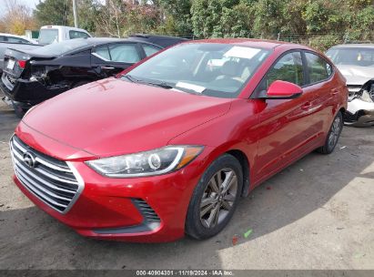 Lot #3035070887 2018 HYUNDAI ELANTRA SEL