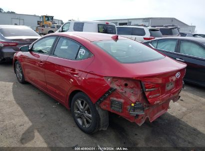 Lot #3035070887 2018 HYUNDAI ELANTRA SEL