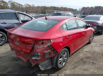 Lot #3035070887 2018 HYUNDAI ELANTRA SEL