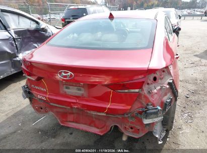 Lot #3035070887 2018 HYUNDAI ELANTRA SEL