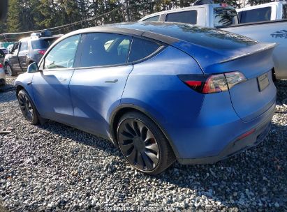 Lot #3035093961 2022 TESLA MODEL Y PERFORMANCE DUAL MOTOR ALL-WHEEL DRIVE