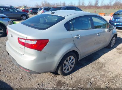 Lot #3035070880 2013 KIA RIO EX