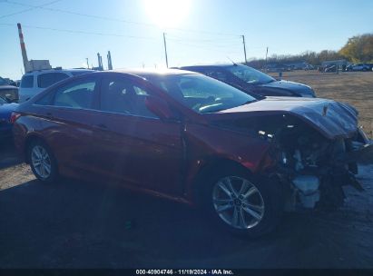 Lot #3035070851 2014 HYUNDAI SONATA GLS