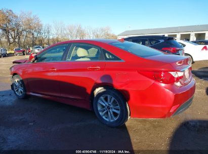 Lot #3035070851 2014 HYUNDAI SONATA GLS