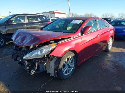 Lot #3035070851 2014 HYUNDAI SONATA GLS