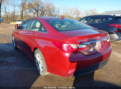 Lot #3035070851 2014 HYUNDAI SONATA GLS