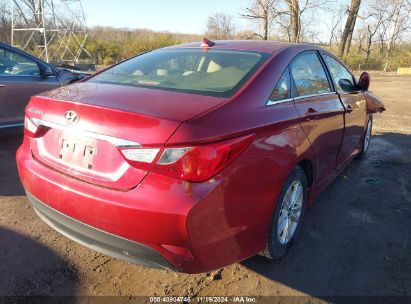 Lot #3035070851 2014 HYUNDAI SONATA GLS