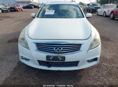 Lot #2996535966 2010 INFINITI G37X