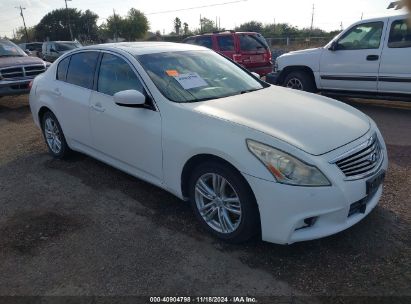 Lot #2996535966 2010 INFINITI G37X