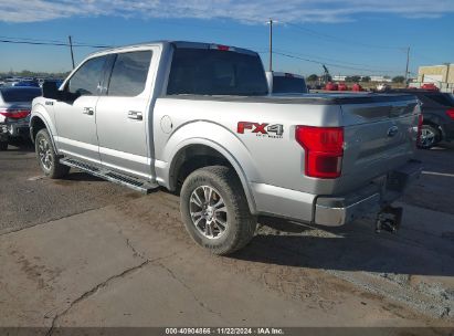 Lot #3018514100 2020 FORD F-150 LARIAT