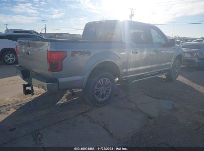 Lot #3018514100 2020 FORD F-150 LARIAT