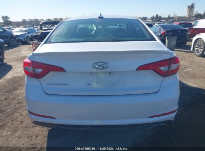 Lot #3035093937 2017 HYUNDAI SONATA