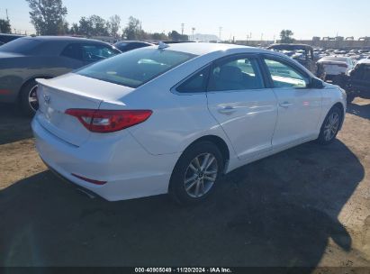 Lot #3035093937 2017 HYUNDAI SONATA