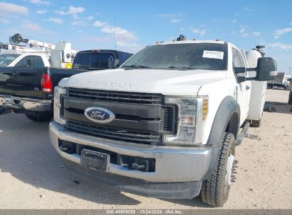 Lot #3050083286 2019 FORD F-550 CHASSIS XL