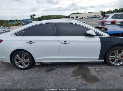 Lot #3035070836 2018 HYUNDAI SONATA SEL