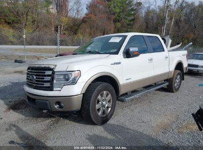 Lot #3035707772 2013 FORD F-150 LARIAT