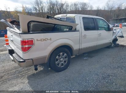 Lot #3035707772 2013 FORD F-150 LARIAT