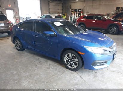 Lot #3053062558 2016 HONDA CIVIC LX