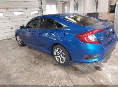 Lot #3053062558 2016 HONDA CIVIC LX