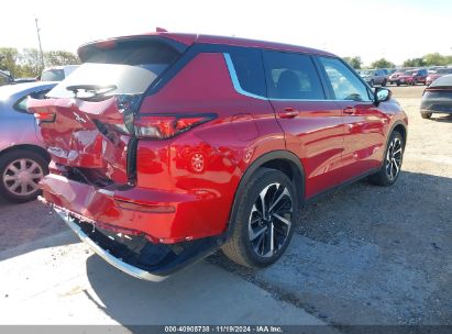 Lot #2992828858 2024 MITSUBISHI OUTLANDER SE 2.5 2WD/SE BLACK EDITION S-AWC/SE BLACK EDITION W/PANO ROOF