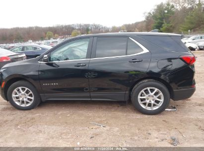 Lot #3047438375 2022 CHEVROLET EQUINOX AWD LT