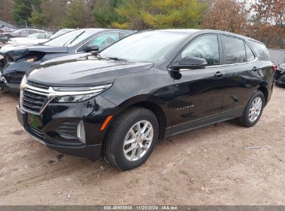 Lot #3047438375 2022 CHEVROLET EQUINOX AWD LT