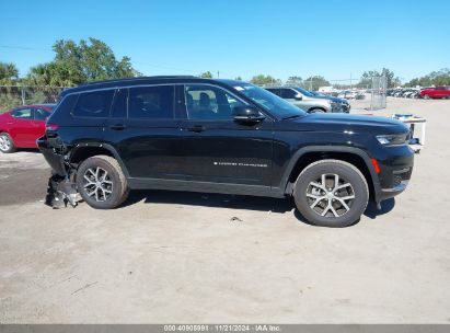 Lot #3005343857 2024 JEEP GRAND CHEROKEE L LIMITED 4X4