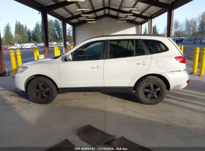 Lot #3035093902 2008 HYUNDAI SANTA FE GLS