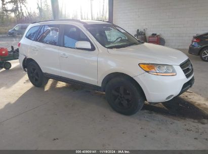 Lot #3035093902 2008 HYUNDAI SANTA FE GLS