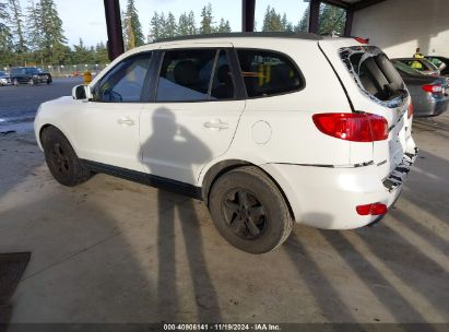 Lot #3035093902 2008 HYUNDAI SANTA FE GLS