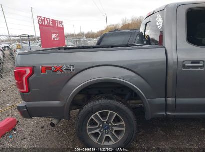 Lot #3035069934 2015 FORD F-150 XLT