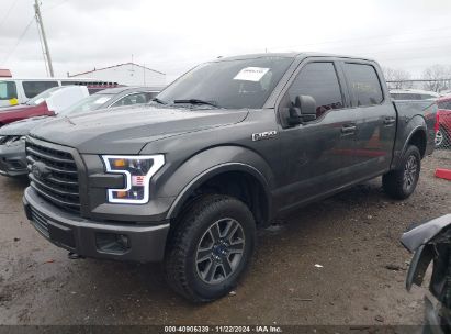 Lot #3035069934 2015 FORD F-150 XLT