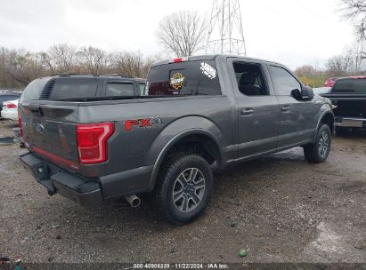 Lot #3035069934 2015 FORD F-150 XLT