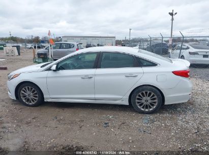 Lot #2997780071 2015 HYUNDAI SONATA LIMITED