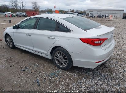 Lot #2997780071 2015 HYUNDAI SONATA LIMITED